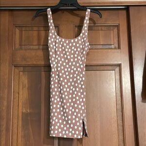 A&F Maeve Polka Dot Sleeveless Dress